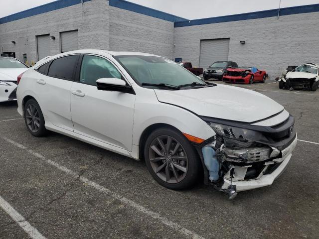 19XFC1F75LE202582 - 2020 HONDA CIVIC EXL WHITE photo 4