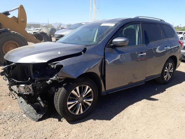 5N1DR2MN6KC601581 - 2019 NISSAN PATHFINDER S GRAY photo 1