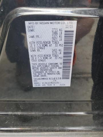 5N1AR2MMXGC614528 - 2016 NISSAN PATHFINDER S BLACK photo 13