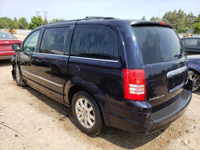 2A4RR8D14AR392545 - 2010 CHRYSLER TOWN & COU TOURING PLUS BLUE photo 2