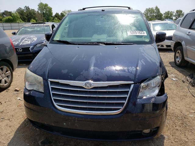 2A4RR8D14AR392545 - 2010 CHRYSLER TOWN & COU TOURING PLUS BLUE photo 5