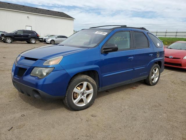 3G7DB03E14S555989 - 2004 PONTIAC AZTEK BLUE photo 1