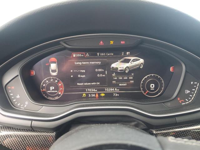 WAUB4CF53KA054257 - 2019 AUDI S5 PREMIUM PLUS ნაცრისფერი ფოტო 9