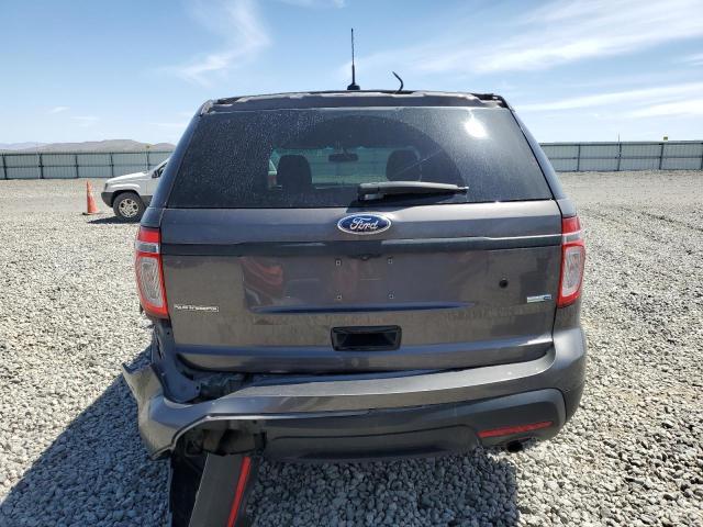 1FM5K8AR3DGA18349 - 2013 FORD EXPLORER POLICE INTERCEPTOR 灰色 照片 6