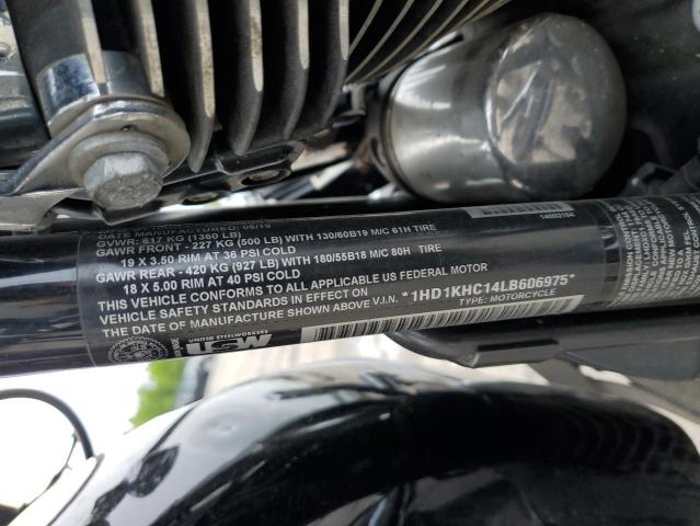 1HD1KHC14LB606975 - 2020 HARLEY-DAVIDSON FLTRX 黑色 照片 9