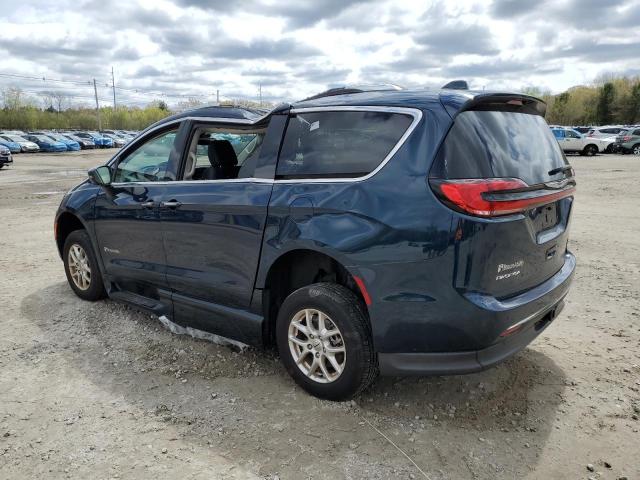 2C4RC1BG4MR602426 - 2021 CHRYSLER PACIFICA TOURING L ლურჯი ფოტო 2