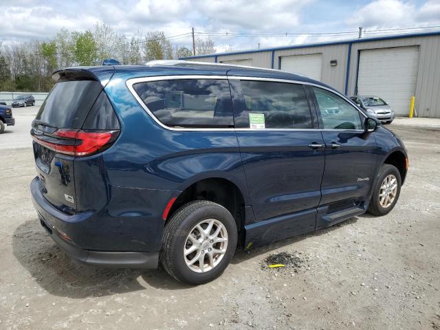 2C4RC1BG4MR602426 - 2021 CHRYSLER PACIFICA TOURING L ლურჯი ფოტო 3
