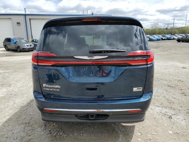 2C4RC1BG4MR602426 - 2021 CHRYSLER PACIFICA TOURING L ლურჯი ფოტო 6