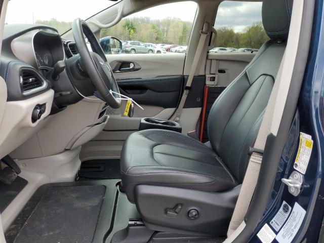 2C4RC1BG4MR602426 - 2021 CHRYSLER PACIFICA TOURING L ლურჯი ფოტო 7