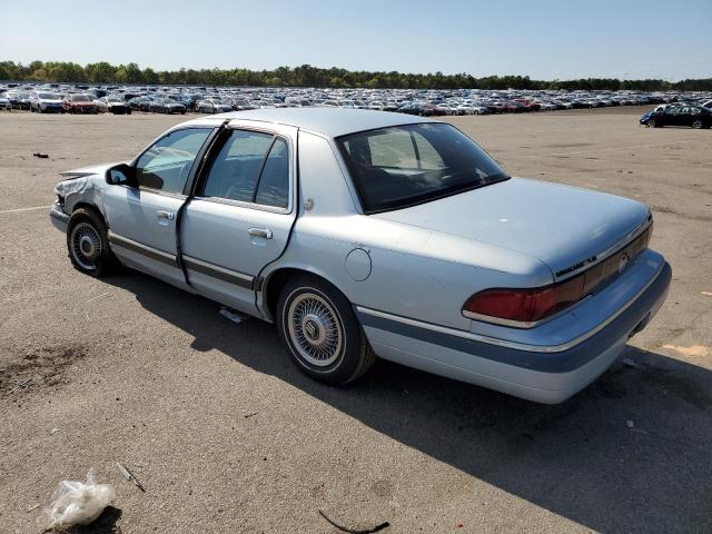 2MECM74W8NX665423 - 1992 MERCURY GRAND MARQ GS BLUE photo 2