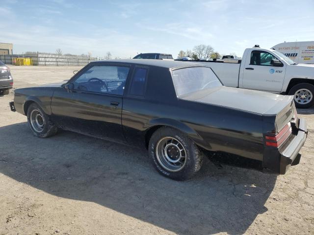 1G4GJ1174HP455333 - 1987 BUICK REGAL T-TY 黑色 照片 2