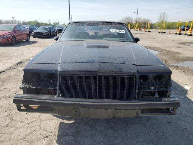1G4GJ1174HP455333 - 1987 BUICK REGAL T-TY 黑色 照片 5