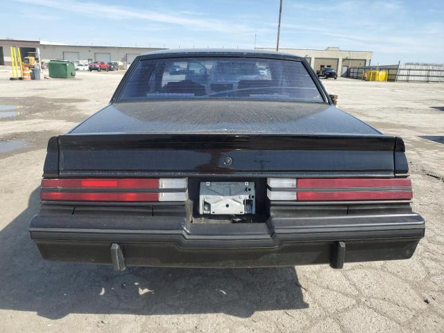 1G4GJ1174HP455333 - 1987 BUICK REGAL T-TY 黑色 照片 6