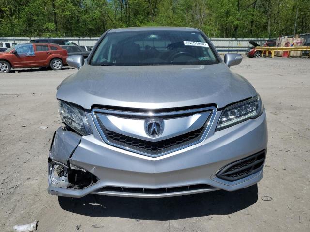 5J8TB4H39HL038352 - 2017 ACURA RDX SILVER photo 5