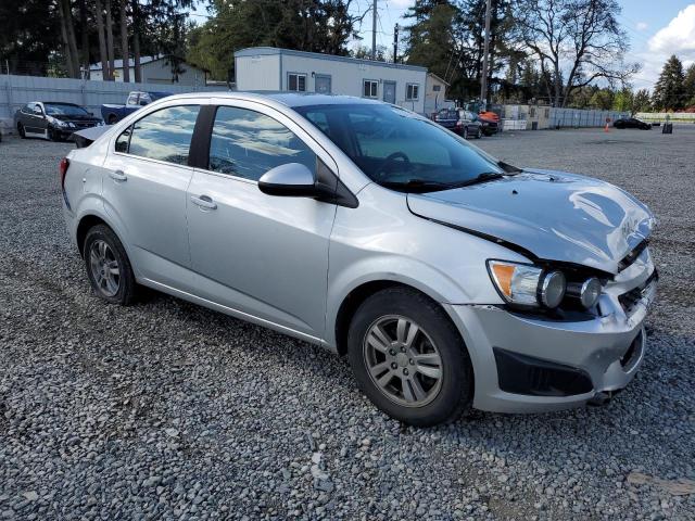 1G1JC5SG3E4202875 - 2014 CHEVROLET SONIC LT SILVER photo 4