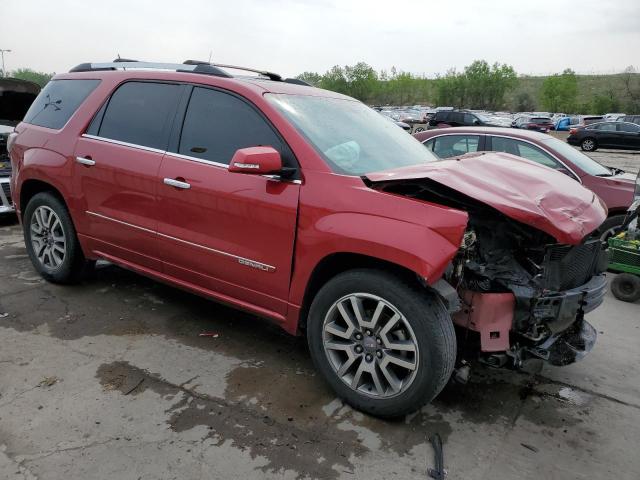 1GKKVTKD4DJ149687 - 2013 GMC ACADIA DENALI RED photo 4