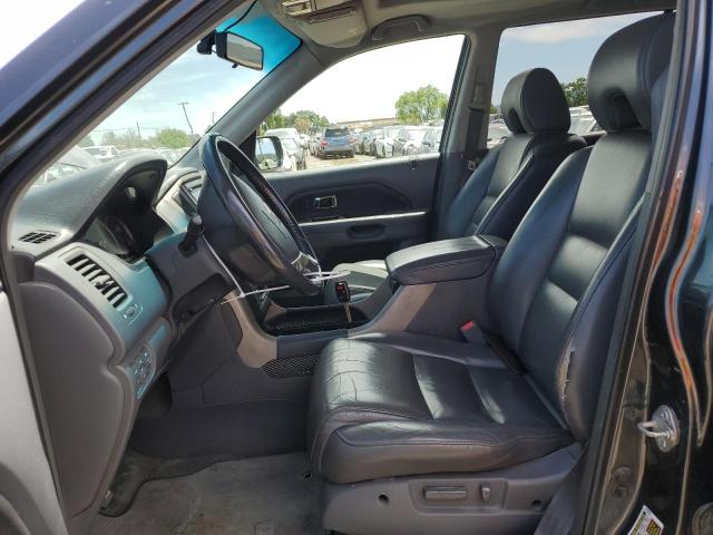 5FNYF28666B021192 - 2006 HONDA PILOT EX BLUE photo 7