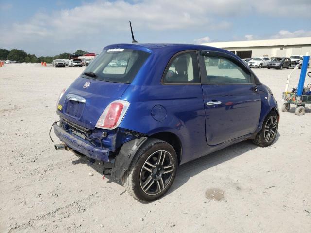 3C3CFFAR8DT598329 - 2013 FIAT 500 POP BLUE photo 3