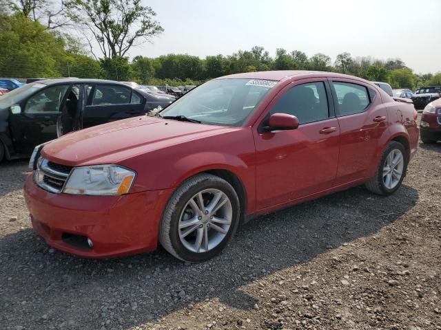 1B3BD1FG6BN534845 - 2011 DODGE AVENGER MAINSTREET RED photo 1