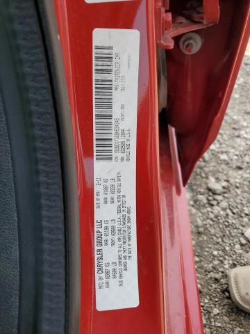 1B3BD1FG6BN534845 - 2011 DODGE AVENGER MAINSTREET RED photo 12