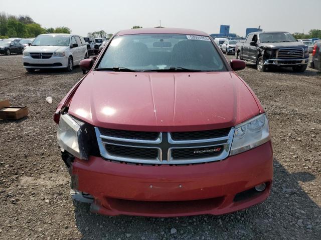 1B3BD1FG6BN534845 - 2011 DODGE AVENGER MAINSTREET RED photo 5