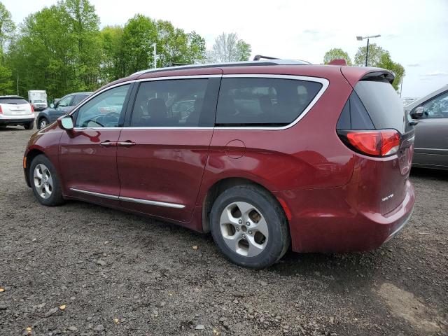 2C4RC1EG8HR591948 - 2017 CHRYSLER PACIFICA TOURING L PLUS MAROON photo 2