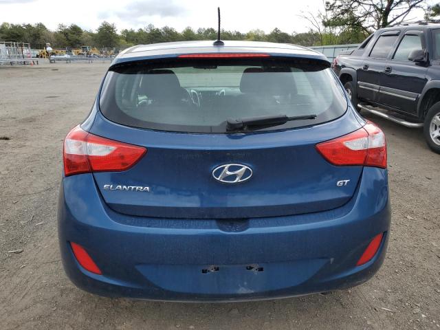 KMHD35LHXEU172099 - 2014 HYUNDAI ELANTRA GT BLUE photo 6