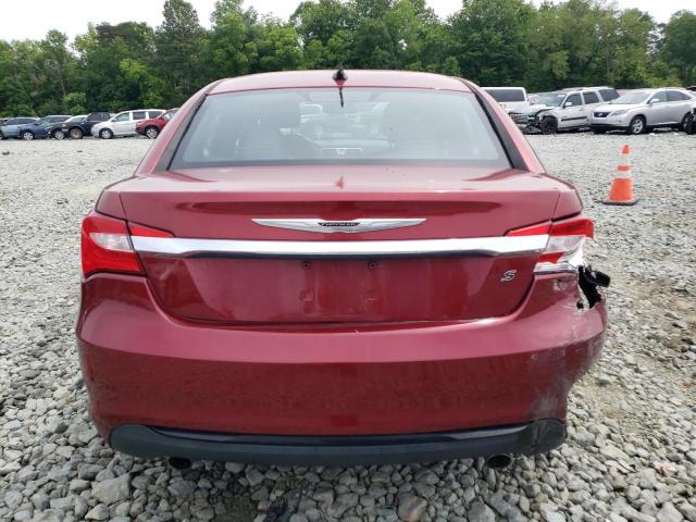 1C3CCBBG0EN150389 - 2014 CHRYSLER 200 TOURING BURGUNDY photo 6