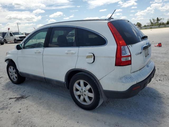 5J6RE38789L003889 - 2009 HONDA CR-V EXL WHITE photo 2