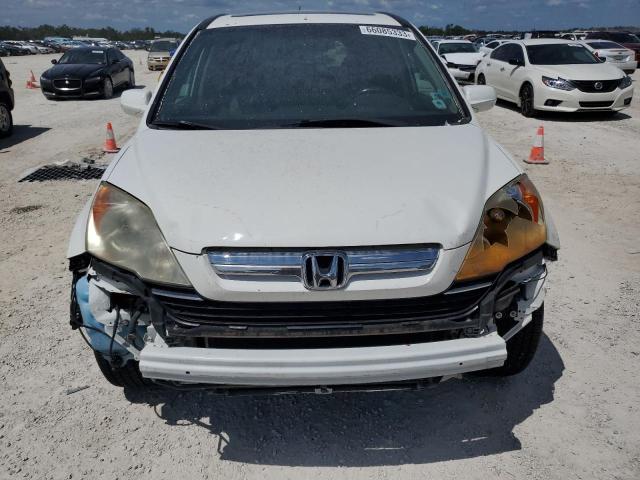 5J6RE38789L003889 - 2009 HONDA CR-V EXL WHITE photo 5