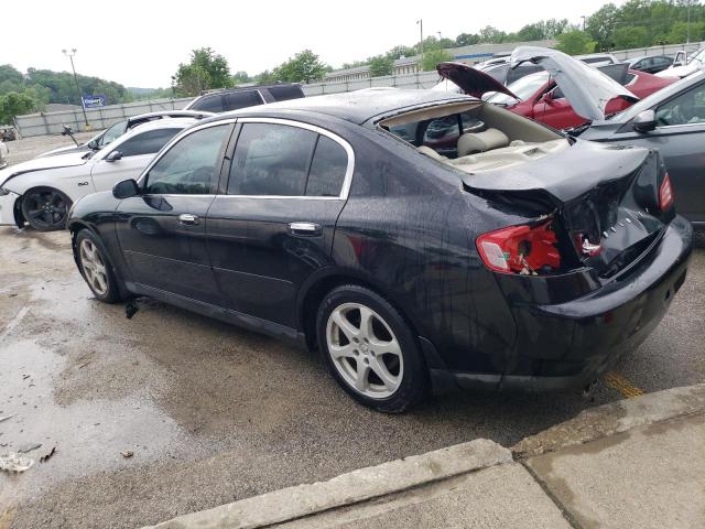 JNKCV51E43M334548 - 2003 INFINITI G35 BLACK photo 2