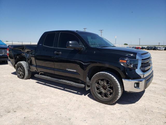 5TFRM5F11FX086461 - 2015 TOYOTA TUNDRA DOUBLE CAB SR/SR5 BLACK photo 4