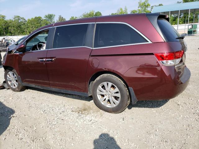 5FNRL5H38GB129450 - 2016 HONDA ODYSSEY SE BURGUNDY photo 2