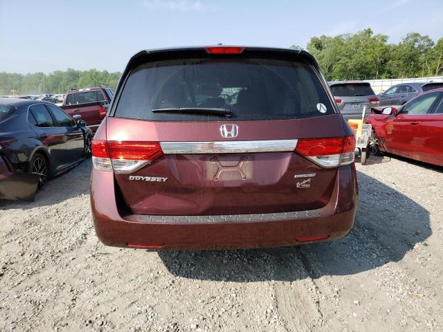 5FNRL5H38GB129450 - 2016 HONDA ODYSSEY SE BURGUNDY photo 6