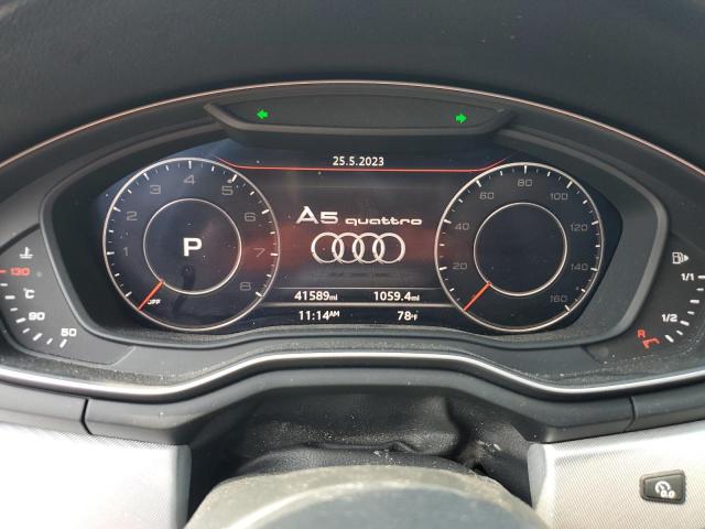 WAUCNCF59JA023515 - 2018 AUDI A5 PRESTIGE GRAY photo 9