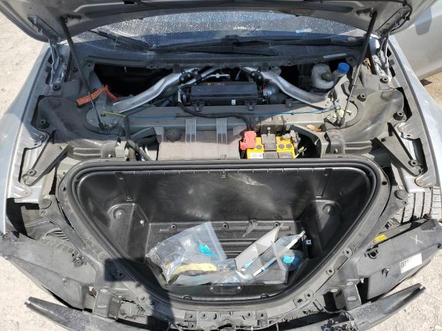 5YJSA1E27HF210792 - 2017 TESLA MODEL S ვერცხლისფერი ფოტო 11