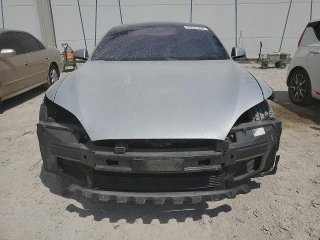 5YJSA1E27HF210792 - 2017 TESLA MODEL S ვერცხლისფერი ფოტო 5