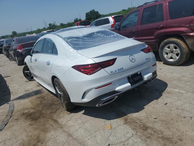 W1K5J4HB4PN388644 - 2023 MERCEDES-BENZ CLA 250 4MATIC WHITE photo 2