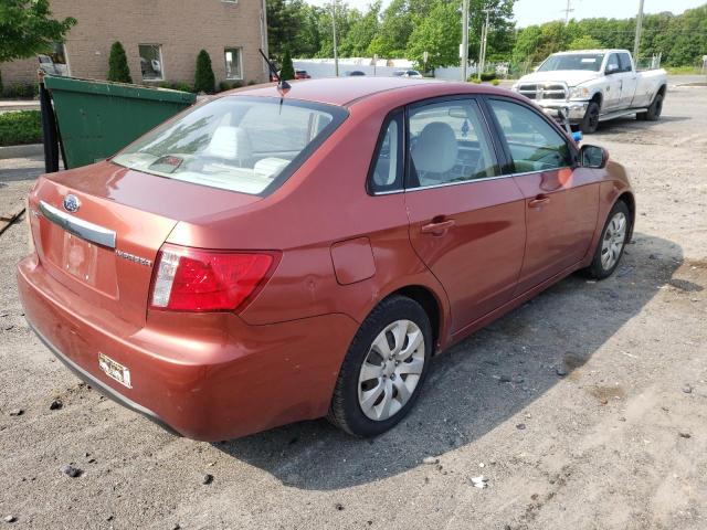 JF1GE61689H500336 - 2009 SUBARU IMPREZA 2.5I RED photo 3