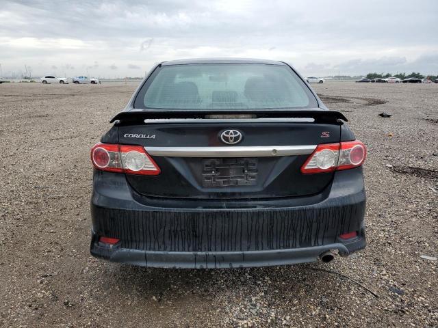 2T1BU4EE3DC125188 - 2013 TOYOTA COROLLA BASE BLACK photo 6