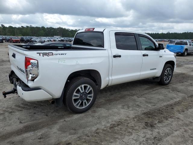 5TFEY5F19KX253520 - 2019 TOYOTA TUNDRA CREWMAX SR5 WHITE photo 3