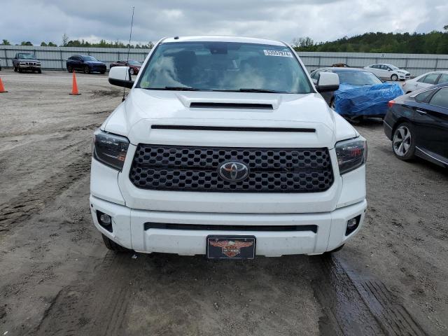 5TFEY5F19KX253520 - 2019 TOYOTA TUNDRA CREWMAX SR5 WHITE photo 5