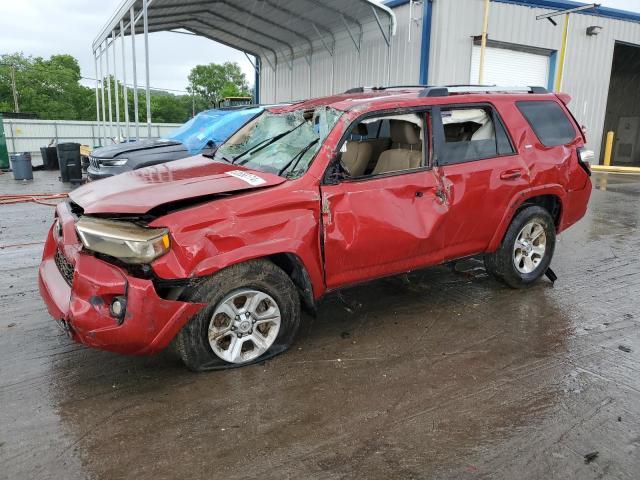 JTEZU5JRXK5200956 - 2019 TOYOTA 4RUNNER SR5 MAROON photo 1