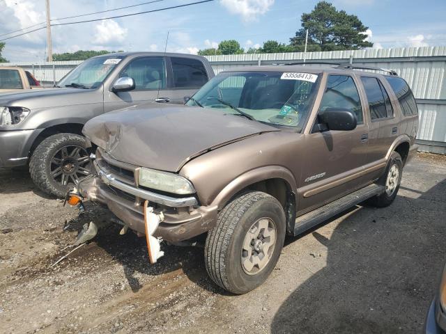 1GNDT13X54K131157 - 2004 CHEVROLET BLAZER S10 BROWN photo 1