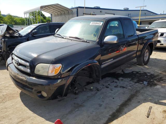 5TBBT44196S483528 - 2006 TOYOTA TUNDRA ACCESS CAB SR5 BLACK photo 1