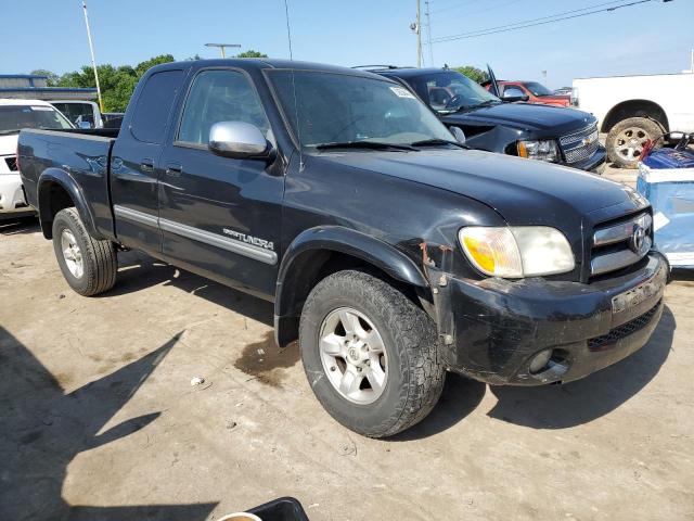 5TBBT44196S483528 - 2006 TOYOTA TUNDRA ACCESS CAB SR5 BLACK photo 4