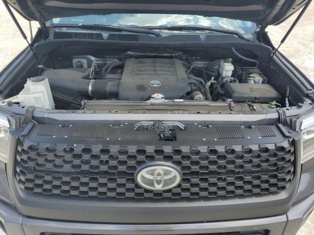 5TFAY5F19JX697963 - 2018 TOYOTA TUNDRA CREWMAX 1794 GRAY photo 12