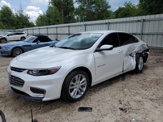 1G1ZE5ST7GF197035 - 2016 CHEVROLET MALIBU LT WHITE photo 1