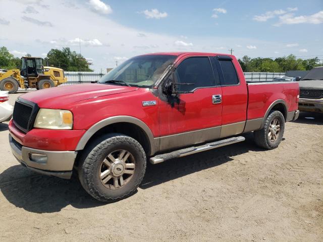 1FTPX12594NC71883 - 2004 FORD F150 RED photo 1