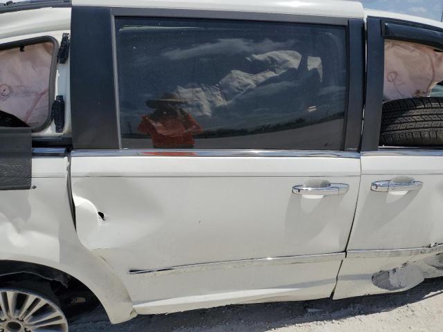 2C4RC1CG5DR541585 - 2013 CHRYSLER TOWN & COU TOURING L WHITE photo 10